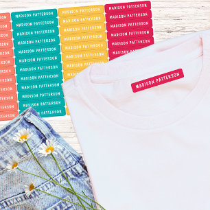 Simple Custom Modern Personalised Name Clothing