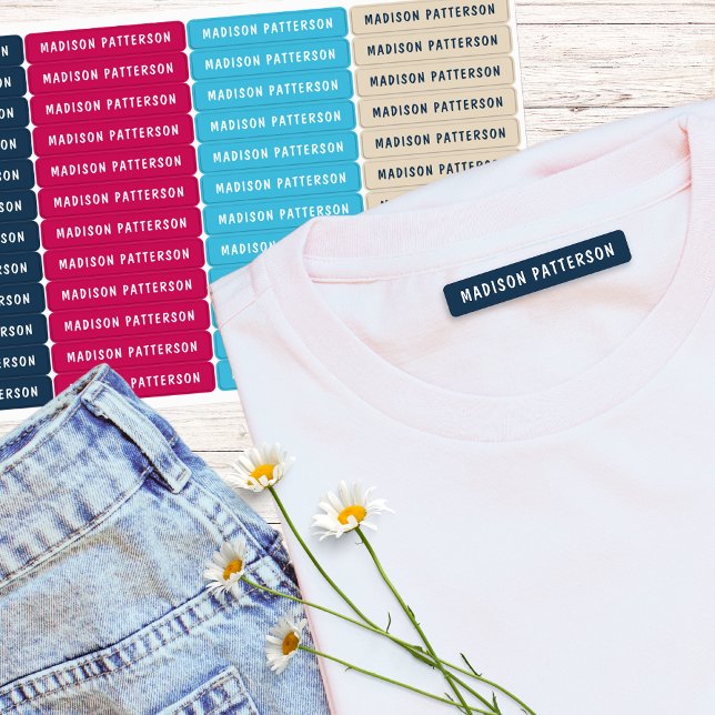 Simple Custom Modern Personalised Name Clothing (Creator Uploaded)