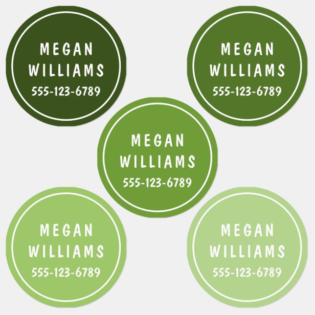 Simple Custom Modern Personalised Name Clothing (Group)