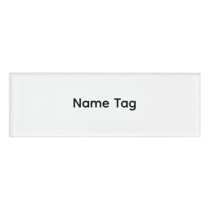Simple Custom Name Tag
