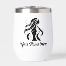 Simple Custom Personalise Logo Water Bottle 