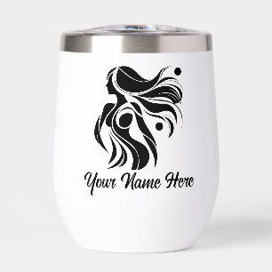 Simple Custom Personalise Logo Water Bottle 