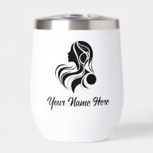Simple Custom Personalise Logo Water Bottle 