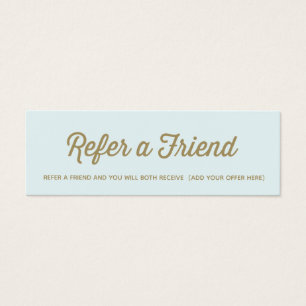 Simple Customer Referral