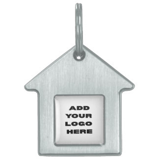 Simple Customize Logo Pet ID Tag