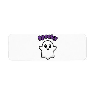 Simple Cute Floating Ghost - Spooky Halloween Cart