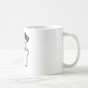 Simple Cute Floating Ghost - Spooky Halloween Cart Coffee Mug