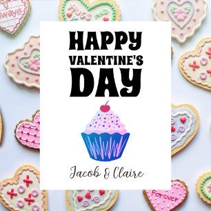 Simple Cute Heart Happy Valentines day Couple