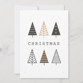 Simple Cute Holiday Christmas Card
