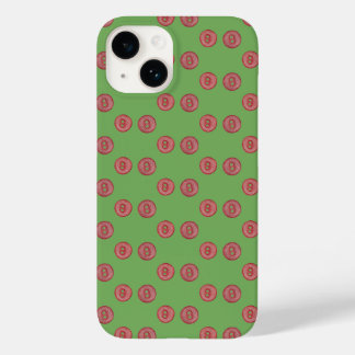 Simple  cute red buttons  Case-Mate iPhone case