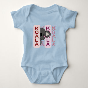 Simple Cute Trendy Style Koala Australia Baby Bodysuit