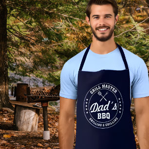 Simple Dad´s Grill Master  Apron