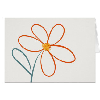 Simple daisy flower