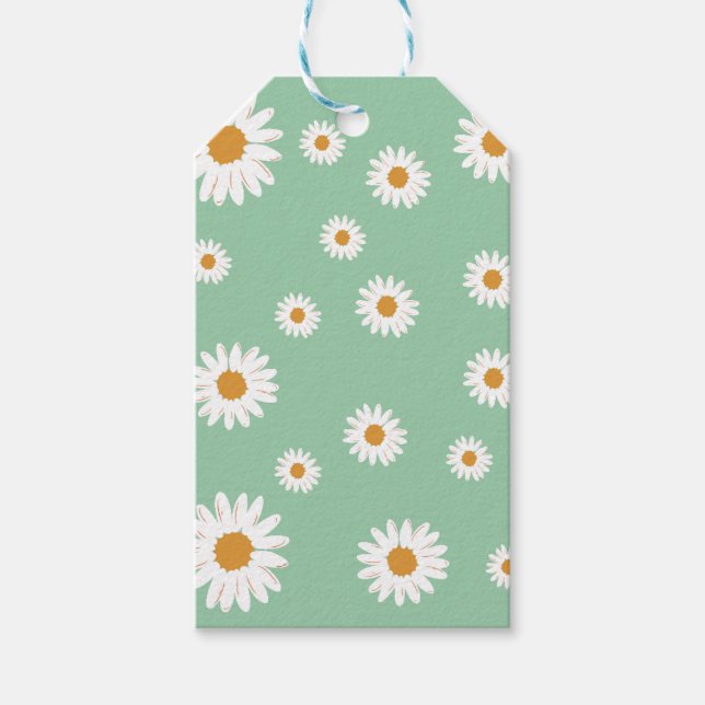 Simple Daisy Gift Tag (Front)
