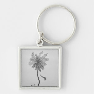 Simple Daisy Key Ring