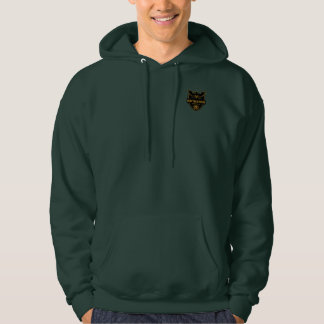 simple dark blue personalise hoodie