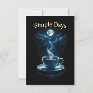 Simple Days Thank You Card