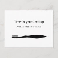 Simple Dentist Toothbrush Appointment Reminder