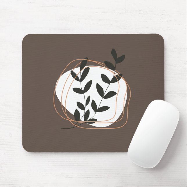 Simple design Abstract and Nature  Mouse Mat (With Mouse)