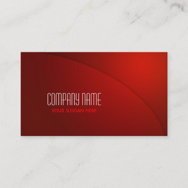 Simple Design Business Card (Front)