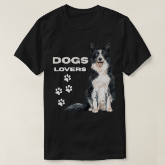 simple design for dogs lovers  T-Shirt