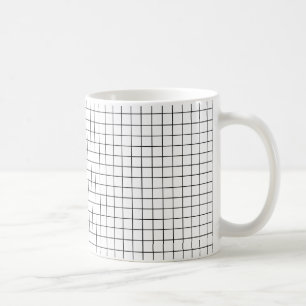 Simple design Plaid Square Pattern - Mug