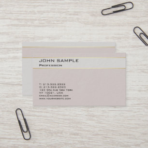 Simple Design Professional Elegant Harmonic Business Card