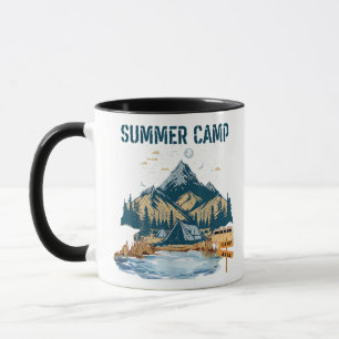 Simple Design Summer Camp Mug