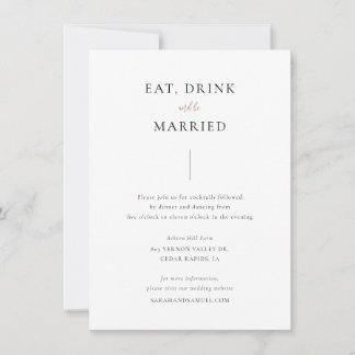 Simple Detail Card, Wedding Detail Card