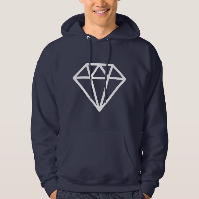 Simple Diamond Hoodie (Front)