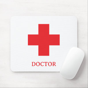 Simple Doctor MEDIC & First Aid, Cross, Ambulance, Mouse Mat