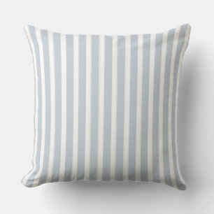 Simple double-sided decor in stripes & cage cushion