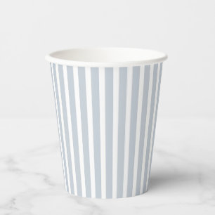 Simple double-sided decor in stripes & cage paper cups