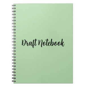 Simple Draft Book for School, Homework & Projects