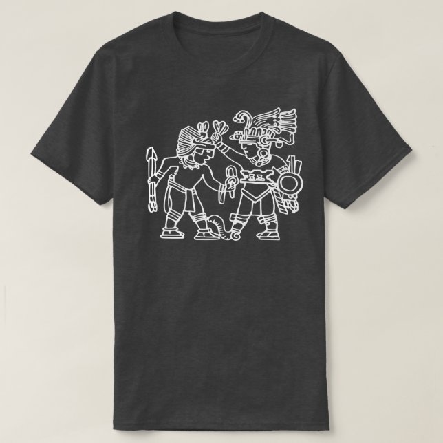 Simple Drawing of Ancient Warriors  (2) T-Shirt (Design Front)