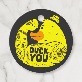 Simple Duck you Favour Tags