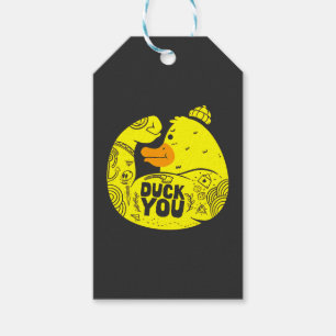 Simple Duck you Gift Tags