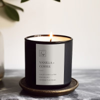SIMPLE DUSKY EGG IVORY WHITE MINIMAL CANDLE LOGO