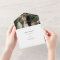 Simple Dusty Blue 2 Photo QR Code RSVP Wedding