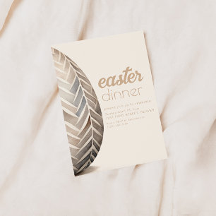 Simple Easter Dinner Invitation Template