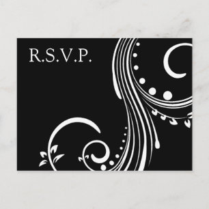 Simple Elegance Invitation Postcard