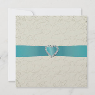 Simple Elegance - Teal Ribbon