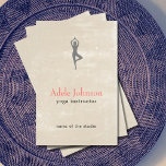 Simple Elegant Beige Scratches Icon YogaInstructor Flyer<br><div class="desc">Elegant customisable flyer template with cool beige scratches background. You can customiza with your text.</div>
