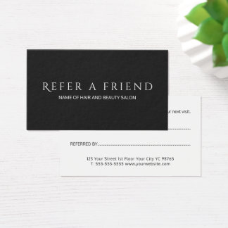 Inspirational 44 Simple Card Referral