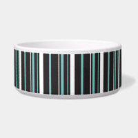 Simple elegant black blue striped stripes