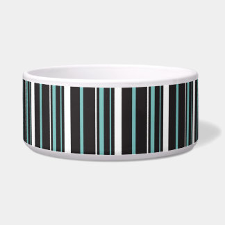 Simple elegant black blue striped stripes