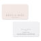 Simple Elegant Blush Pink Professional Minimalist