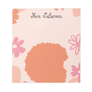 Simple Elegant Boho Teacher Notepad
