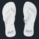 Simple & Elegant Bride Floral | Flip Flops<br><div class="desc">For further customisation,  please click the "Customise" button and use our design tool to modify this template. If the options are available,  you may change text and image by simply clicking on "Edit/Remove Text or Image Here" and add your own. Designed by Freepik.</div>