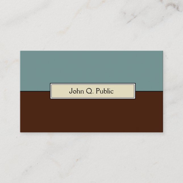 Simple Elegant Business Card (Front)